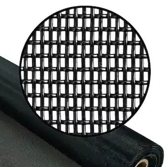 280g/m2 PET Mesh Screen 0.35mm Tel çapı Hafif ekran rulo 100m Uzunluk