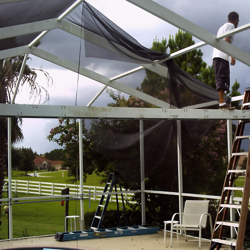 0.013 Inch Yarn Diameter Pool And Patio Screen Anti-Rust For Pool Cages (Hava havuzu ve avlu ekranı için paslanmazlık önleyici)