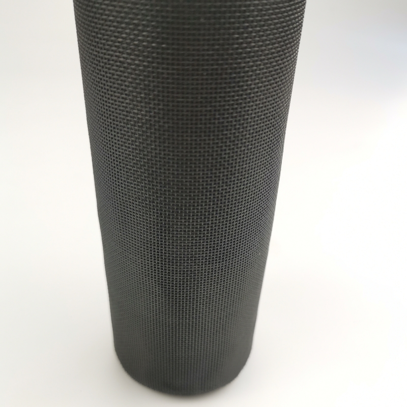 Hafif Siyah PET Mesh Screen Rolls 280g/m2 Çeşitli Uygulamalar için Kolay Kurulum