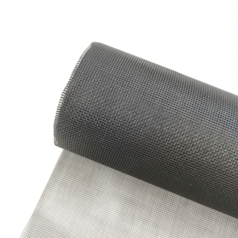 Hafif Kalıcı PET Mesh Ekranı Kolay Kurulabilir 280g/m2 360g/m2 Siyah Gri 15x11 Mesh Sayısı