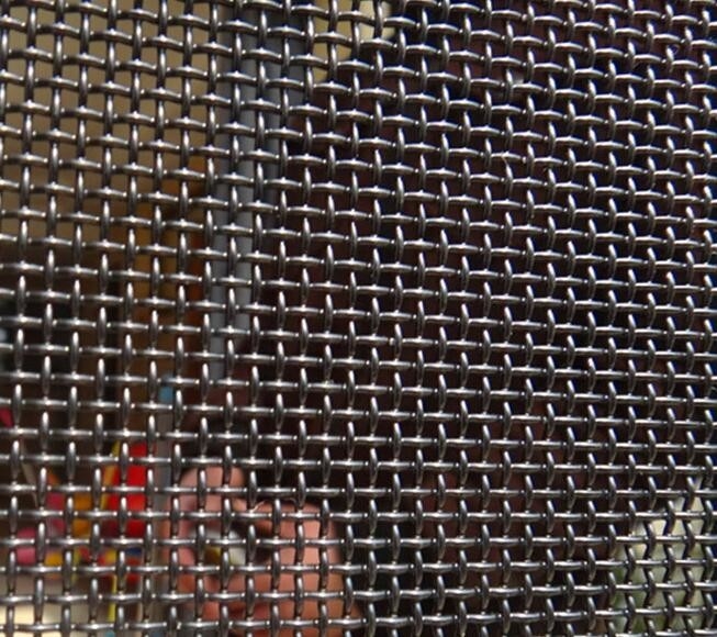 Plain Weave Paslanmaz Çelik Böcek Ağı 0.18mm - 0.24mm Kolay Kurulum Hafif