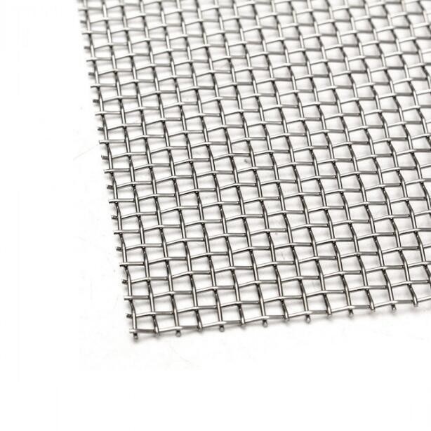 Hafif Paslanmaz Çelik Böcek Ekranı Plain Weave Easy Installation Çeşitli Yarn Diametreleri