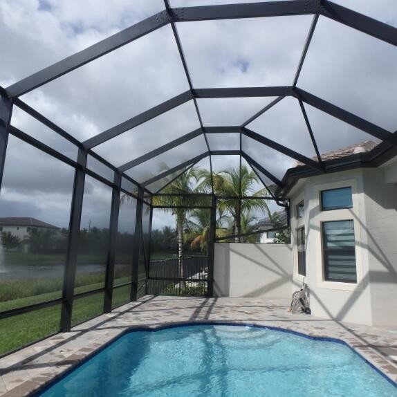 6-9ft PVC Fiberglass Screen 30m/100ft Uzunluk Açık Havuz ve Patio için Haşere Direnci