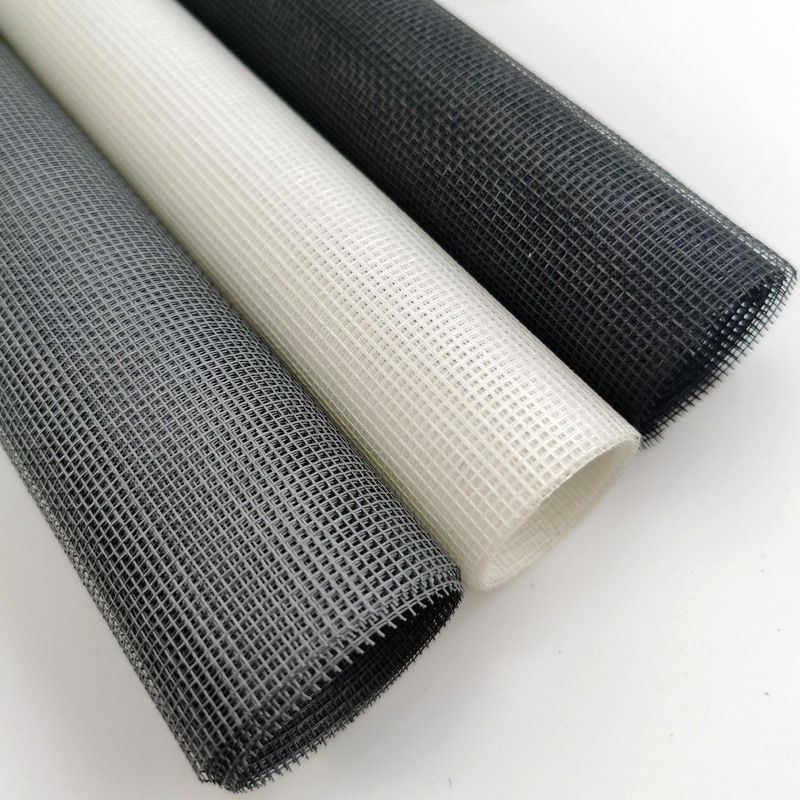 Ev Koruması için PVC 0.28mm Tel Çubuğu ile E Cam Fiberglass Pencere Ekranı