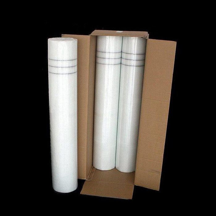C Cam Fiberglass Güçlendirme Ağı Ruloları 800N germe dayanıklılığı ile Güçlendirilmiş Duvar