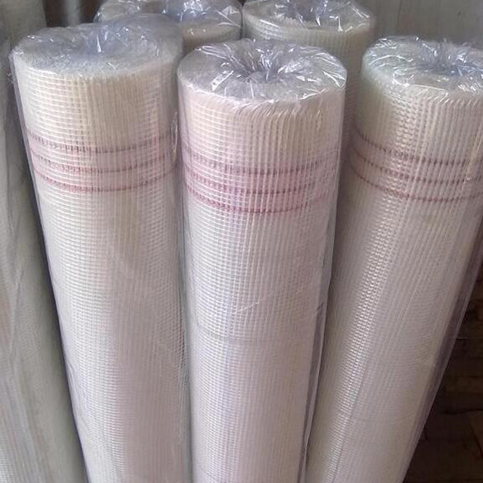 C Cam Fiberglass Güçlendirme Ağı Ruloları 800N germe dayanıklılığı ile Güçlendirilmiş Duvar