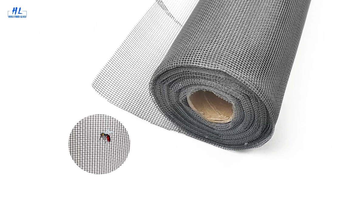 20x22 Fiberglass Fly Screen 0.3-3M Genişliği 0.25mm Yarn Diametresi 100g/M2 Standart Ağırlık