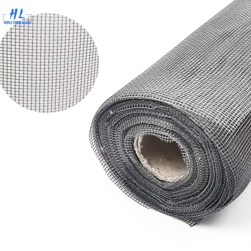 PTFE kaplı cam lif ağı ekranı Ev Pencerelerindeki Anti sivrisineklerdeki zararlıları kontrol etmek için