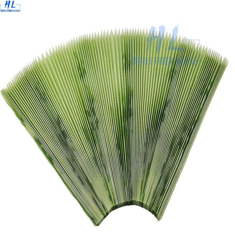 Katlanabilir Ekran - Tedarikçiler Genişliği 3m Plisse Böcek Ekranı Temizlenmesi Kolay %100 Poliester malzemeden Yapılmış İç Kapılar için Uygun