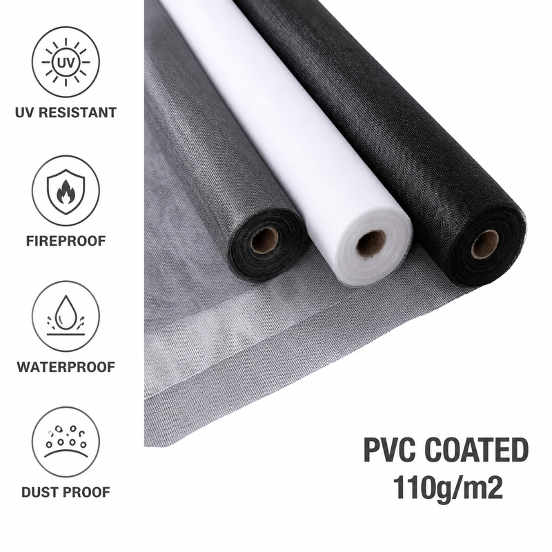 Uluslararası Standartlar tarafından sertifikalandırılmış 135g 22x22 Mesh korozyona dayanıklı dayanıklı sinek ekranı