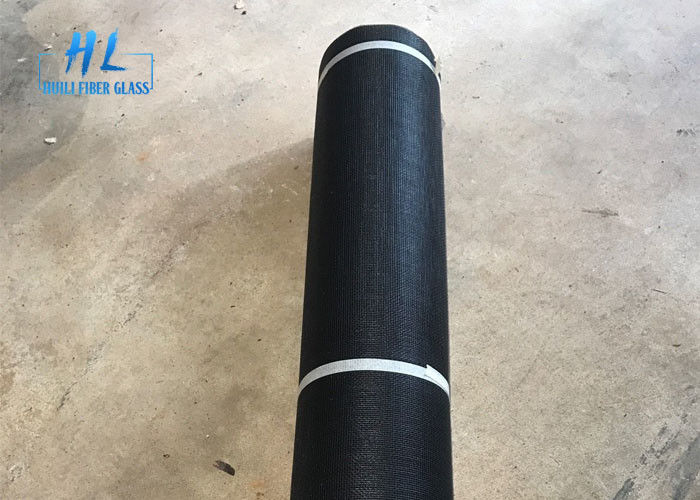 18 * 16 Örgü Boyutu 120g Fiberglas Pencere Ekranı Mesh Siyah Renk