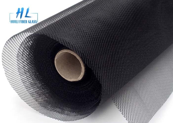 Binalar İçin Kullanılan Fiberglas Böcek Ekran Siyah Ve Gri Renk Kolay Temizlik