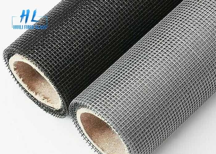 Binalar İçin Kullanılan Fiberglas Böcek Ekran Siyah Ve Gri Renk Kolay Temizlik