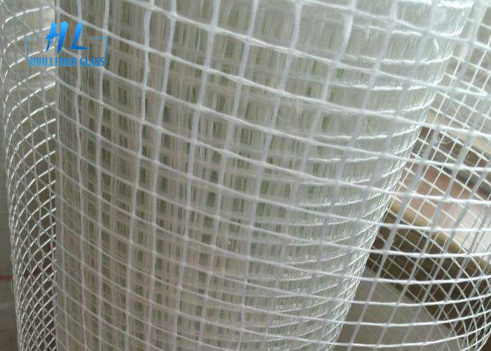 Çatı Kaplaması Fiberglas Mesh 5 * 5mm 145g / M2 İyi Kararlılığa Sahip İyi Lateks Tutkal