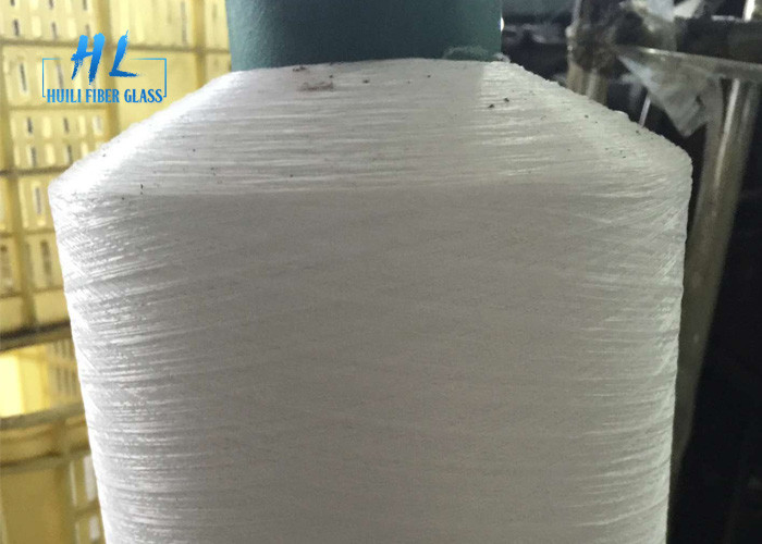 Dokuma Böcek Ekran için 0.25mm Siyah PVC Kaplı Fiberglas İplik Yangın Geciktirici