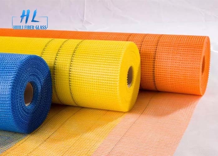 1m * 50m Fiberglas Mesh Bant Mermer Mozaik Taş İçin İsteğe Bağlı Çeşitli Renk