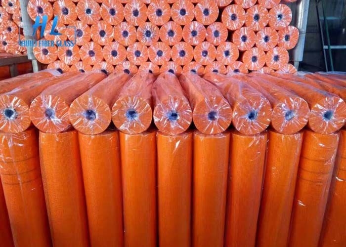 1m * 50m Fiberglas Mesh Bant Mermer Mozaik Taş İçin İsteğe Bağlı Çeşitli Renk