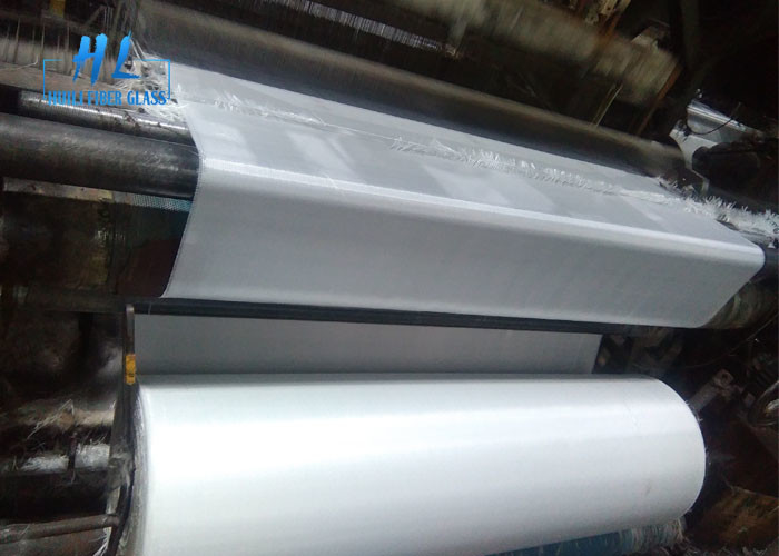 Beyaz E cam cam lif kumaş Kumaş Alkali Özgür düz dokuma Tipi UL94-V0 Yanışıklılığı ile
