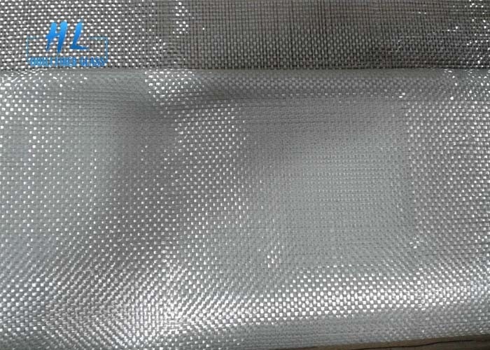 Alev Geri Dayanıklı Beyaz E Cam Cam Fiber Glass Kumaş 200gm Çekim Gücü Uygulamaları için Kumaş