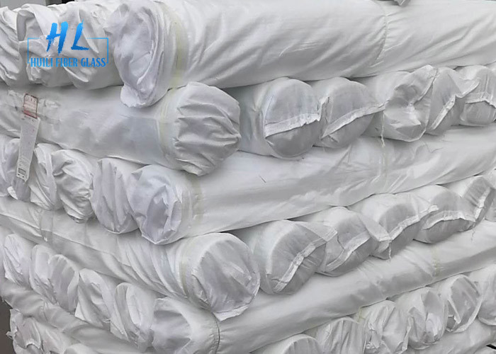 Güç Silikon kaplı cam lif kumaş Kumaş E Cam Beyaz kumaş 2000N / 5cm germe dayanıklılığı ile