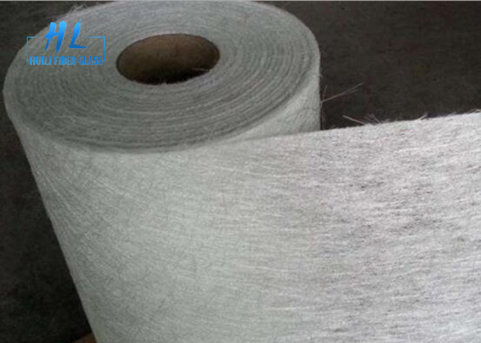 Beyaz Renkli Fiberglas Kıyılmış Strand Mat 300gsm E - Otomobil Plakası İçin Cam