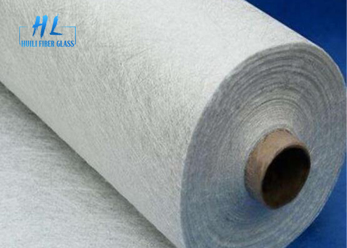 76mm Çekirdek Diametresi Polyester reçine üretim süreci için cam lif mat rulo