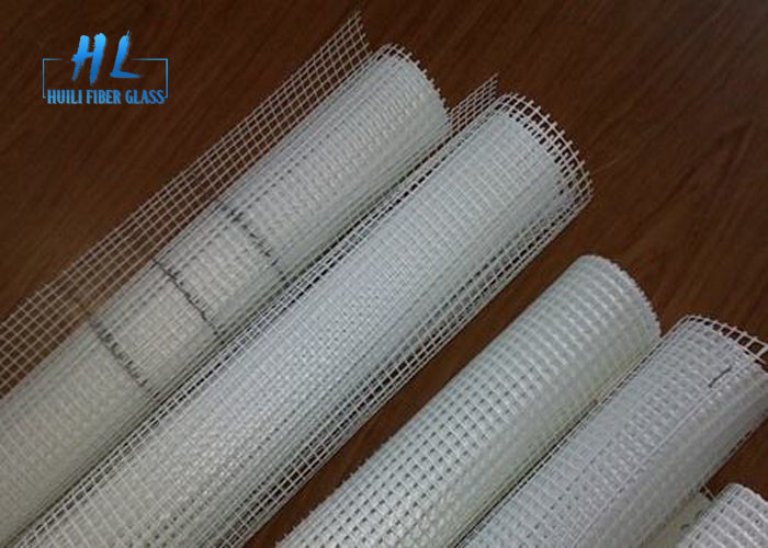 4 x 4 mm 160g İç ve Dış Duvar Bina Bileşeni İçin Alkali Dayanıklı Cam Elyaf Örgü
