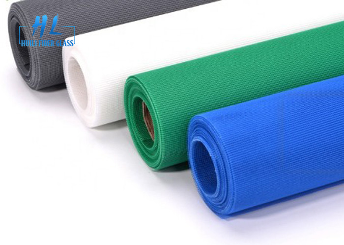 Farklı Renk ile Metrekare Polyester Pencere Ekran Mesh Başına 45g