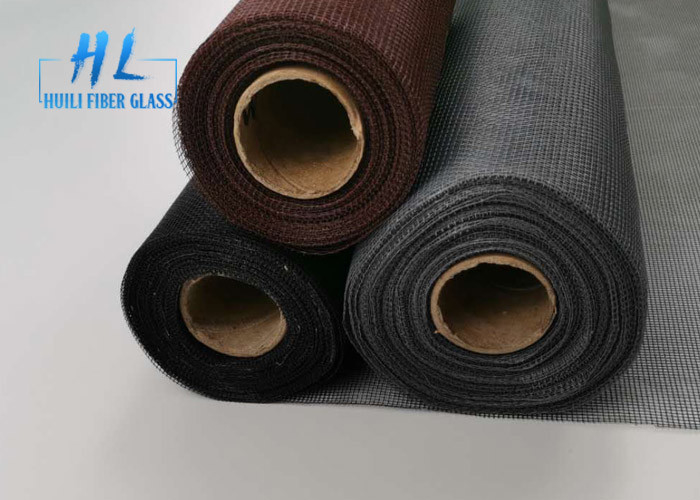 17 * 14 Windows için Fildişi Renkli PVC Kaplamalı Fiberglas Cibinlik