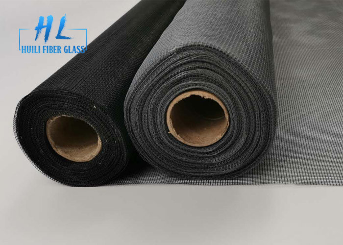 Kapalı Selvedge Fiberglass Bug Screen / Fiberglass Fly Screen 0.25mm Yarn Diameter Residential için