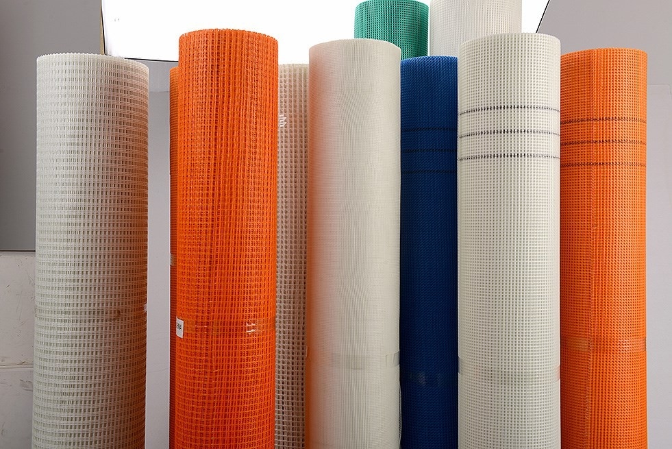 75g 60g 4 * 4 5 * 5 Fiberglas Mesh C - Mermer Destek İçin Cam İpliği