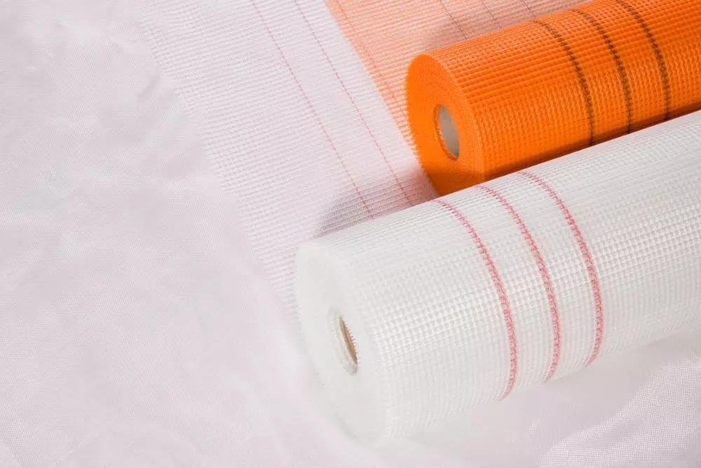 75g 60g 4 * 4 5 * 5 Fiberglas Mesh C - Mermer Destek İçin Cam İpliği