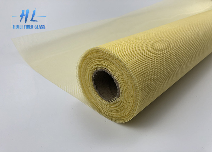 Fildişi rengi, hindistan pazarı için fiberglas pencere ekran, iyi gerilme ile düşük fiyat, fabrika doğrudan