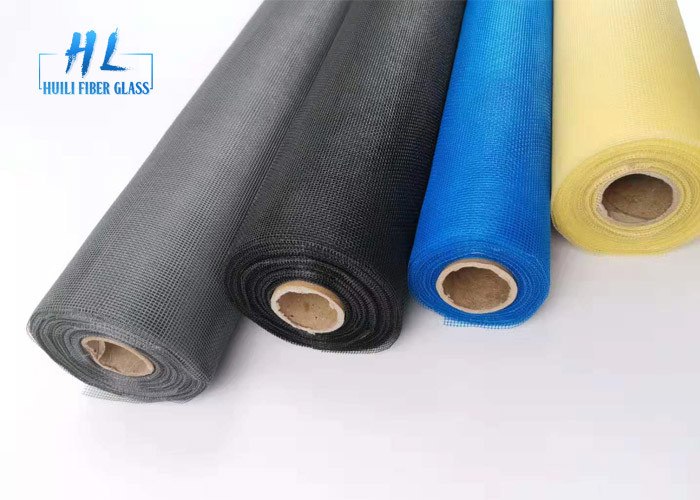 14 * 12 cam elyaf gri renk yangına dayanıklı fiberglas sivrisinek örgü