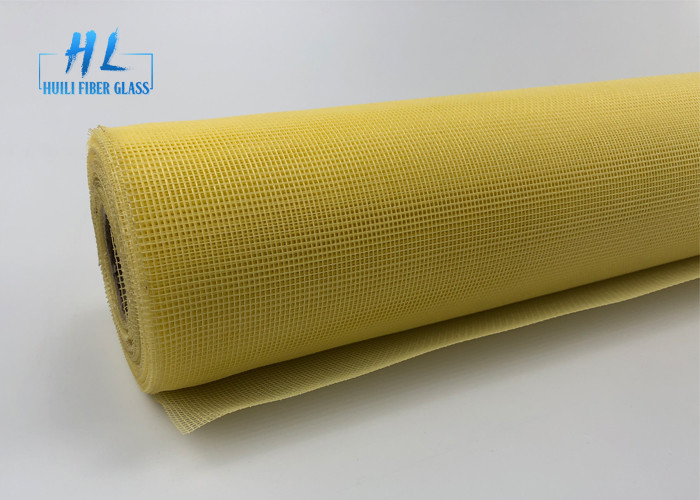 18 * 16 Mesh 120G Fiberglas Pencere Ekranı, Sarı ve Gri Renklerle