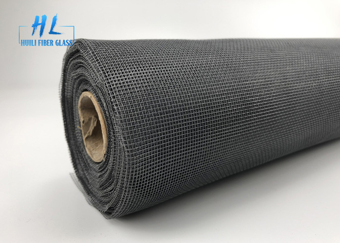 18x16 Fiberglass Fly Screen Su geçirmez Yangına dayanıklı kolay kanca kurulum için örgü rulo