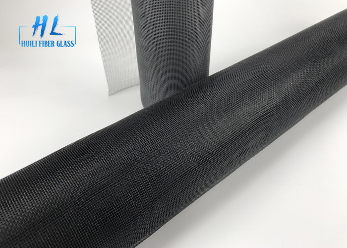 Mesh 18 * 16 Cam Fiber Fly Screen Alüminyum Zincir Fly Screen Beyaz Yeşil Kolay Kurulum