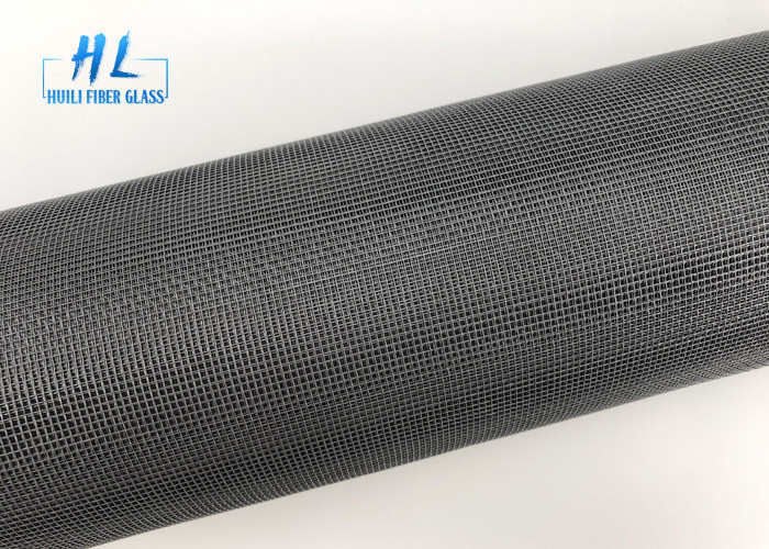 1.2m Geniş 18 * 16 Mesh 100g Gri Fiberglas Pencere Ekranı İçin Sivrisinek Mesh