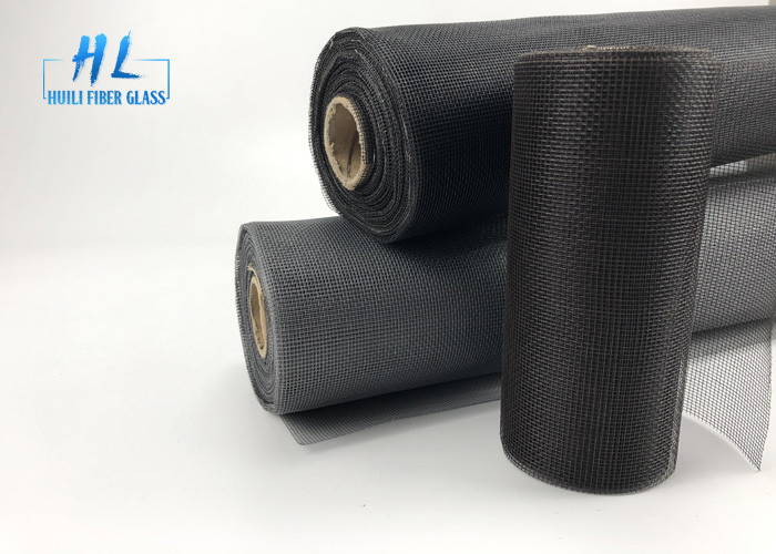 1.2m Geniş 18 * 16 Mesh 100g Gri Fiberglas Pencere Ekranı İçin Sivrisinek Mesh