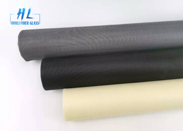 Windows için Kullanılan Farklı Renk 17 * 15 Mesh 115g Fiberglas Cibinlik