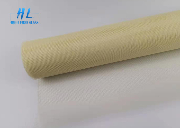 18 * 16 Örgü Siyah Gri Sarı Fiberglas Kapılar Için Cibinlik