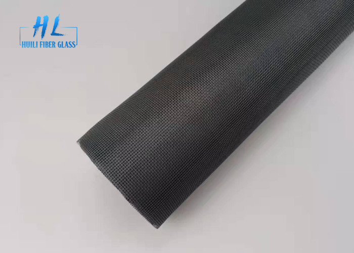 18 * 16 Örgü Siyah Gri Sarı Fiberglas Kapılar Için Cibinlik