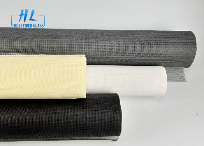 Yangına dayanıklı Fiberglas böcek Ekran 20x20 Örgü Gri Renk