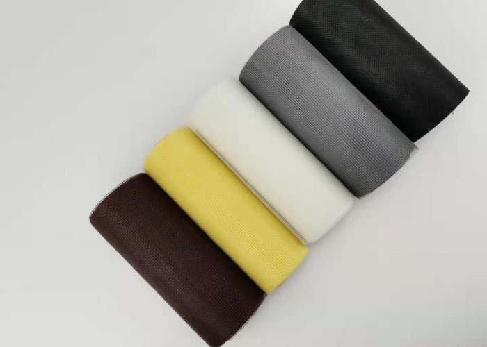 3ft 4ft 5ft * 100ft Kahverengi Renkli Fiberglas Pencere Ekranı İçin Sivrisinek Mesh