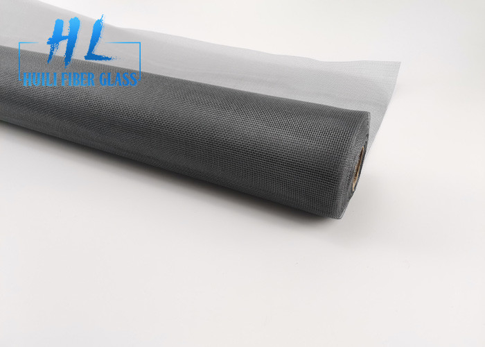 36 inç Fiberglas Cibinlik, Düz Dokuma Fiberglas Sinek Ekran Gri Renk