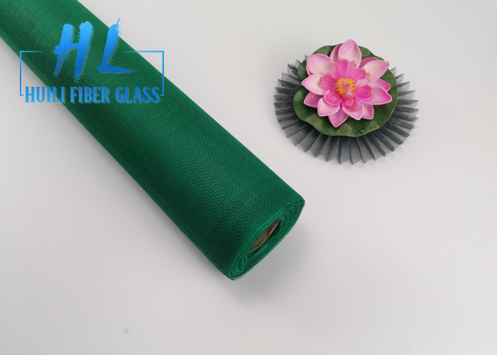 Yeşil Renk Düz Dokuma Fiberglas Sineklere Karşı Cibinlik 1m - 3m Genişlik