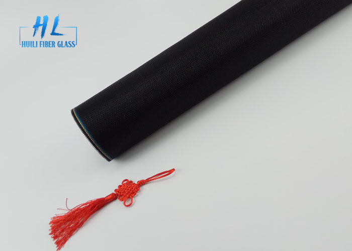 90G 110G 18 * 16 Fiberglas Böcek Pencereli Ekran Gri Veya Siyah Renkli