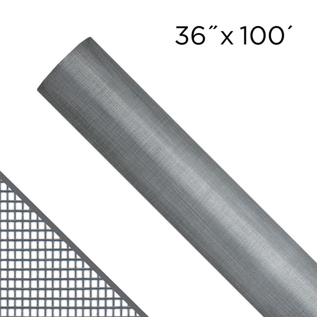 PVC Kaplı Gri Renkli Fiberglas Böcek Ekranı Düz ​​Dokuma Kapılar İçin Sineklik