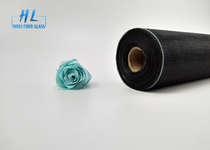 PVC Kaplı 17 * 14 Mesh 110G Siyah Renkli İnce Pencere Ekranı