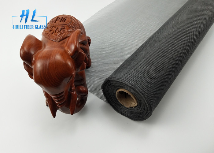 Gri Renkli Isı Direnci Fiberglas Pencere Ekran Mesh Anti Sinek